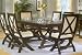 Kitchen & Housewares : Paloma Espresso Finish Trestle Dining Table