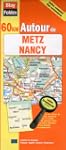 Carte routi�re : 60 km autour de Nanc...