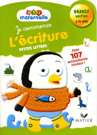 1-2-3 Maternelle - Ecriture Grande Section