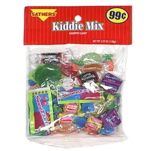 Sathers Kiddie Mix, 12-Count, 5.25-Ounce Package (Pack of 2) by Candy Mixes