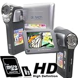 Buy HDDV2000(w Micro 8GB Card) High Resolution Silver DIGITAL VIDEO CAMCORDER STILL... by SVP