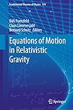 Equations of motion in relativistic gravity