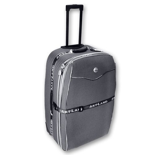 80cm rob. Reisekoffer XL Koffer Trolley NEU grau