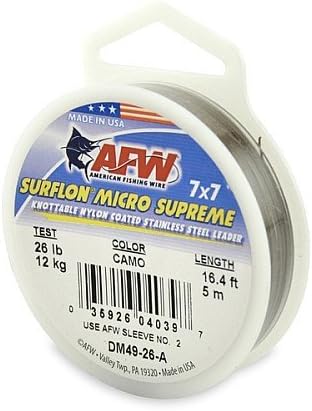 American Fishing Wre Micro Supreme Surflon 26lb 5 meter Spool #DM49-26-A