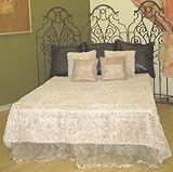 Ultra Soft Faux Fur Shag Bedspread Bedcover Bedding Camel Beige Queen