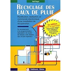 Recyclage des eaux de pluie : Planification, r�alisation et commande �lectronique d'une installation de r�cup�ration