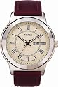 Timex - T2E581 PF - Timex Original - Quartz analogique - Montre Homme - Bracelet en cuir marron