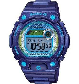 Casio #BLX100-2 Women's Multi Function Tide Graph Baby G Sports Watch