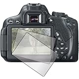3x Canon EOS 650D Rebel T4i Kiss X6i DSLR camera Premium Clear LCD Screen Protector Cover Guard Shield Protective Film Kit (3 Pieces)
