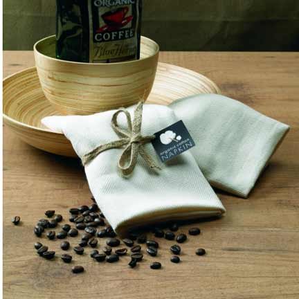 Organic Cotton Herringbone Napkin