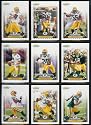 2006 Score Green Bay Packers Football Card Complete Set of 13 Cards including Brett Favre plus rookie cards of Cullen Jenkins, Abdul Hodge, Ingle Martin, Cory Roberts, and Greg Jennings.