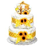 Burt's Bees Diaper Cake