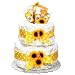 Burt's Bees Diaper Cake