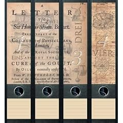 File Art - Design Etiketten - Motiv Letter & Types - breit