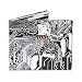 Cyber Tyvek Mighty Wallet Circuit Boards Chips - 8x10 cm