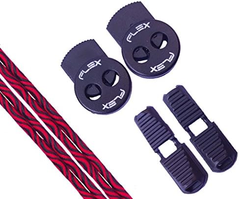 Elastic No Tie Lock Laces Quality Designed Shoelaces Ideal for Kids or Men and Women Into Walking, Running, Biking, Hiking, Marathons, and Triathlons.