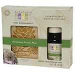 Aura Cacia Aromatherapy Frosty Pine Wooden Diffuser