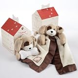Patches - Plush Puppy Lovie in Adorable Dog-House Gift Box