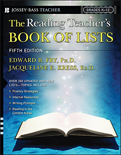 The Reading Teacher's Book Of Lists (J-B Ed: Book of Lists)
