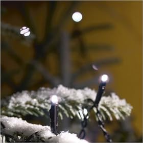 120x MICRO LED WHITE fairy lights, 8.3m, Christmas Festive - 3631-200 - made by Konstsmide