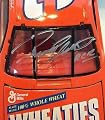 1997 Richard Childress Signed Dale Earnhardt Sr WHEATIES Racing 1/24 Diecast Car - Autographed Diecast Cars