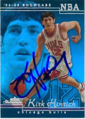 Kirk Hinrich autographed Basketball Card (Chicago Bulls)