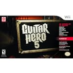 Wii Guitar Hero 5 Guitar Bundle