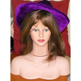 Professional100%virgin Human Hair Manikin Head+shoulder