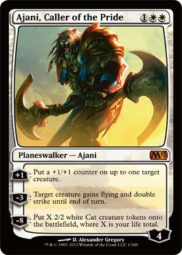 Magic: the Gathering - Ajani, Caller of the Pride (1) - Magic 2013 On Sale