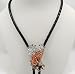 Tricolor Eagle (Large) Pewter Bolo Tie