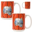 Orlando Magic 2pc Ceramic Gameball Mug Set - Primary Logo NBA Basketball