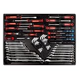 AMPRO T46056 76 Piece Screwdriver and Wrench Set [並行輸入品]