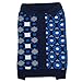Blueberry Pet 2 Patterns Fancy Unparalleled Graphics Dog Sweater in Midnight Blue, Back Length 12