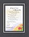 Touching and Heartfelt Poem for Special Friends - A Special Friend is a Wonderful Gift Poem on 11 x 14 inches Double Beveled Matting