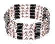 Magnetic Wrap Necklace/Bracelet - Pink 36 Inches in Length