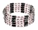 Magnetic Wrap Necklace/Bracelet - Pink 36 Inches in Length