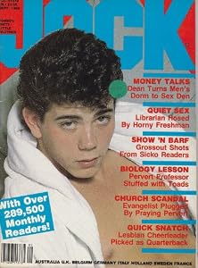 Jock Gay Adult Magazine September 1986 (Money Talks, Quiet Sex ...