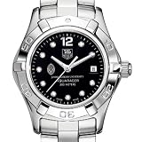 Johns Hopkins University TAG Heuer Watch - Women's Steel Aquaracer with Black Diamond Dial at M.LaHart