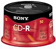 Sony 50CDQ80RS 80 Minute 700 MB 48x CD-R 50 Pack Spindle