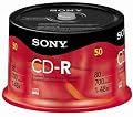 Sony 50CDQ80RS 80 Minute 700 MB 48x CD-R (50 Pack Spindle)