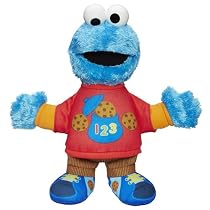 Sesame Street Talking 123 Cookie Monster Figure
