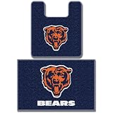 Chicago Bears Two Piece Bath Rug Set