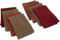 DII Country Essentials Heavyweight Dishcloth, Set of 8