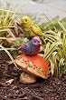 Birds on a Mushroom Statuary