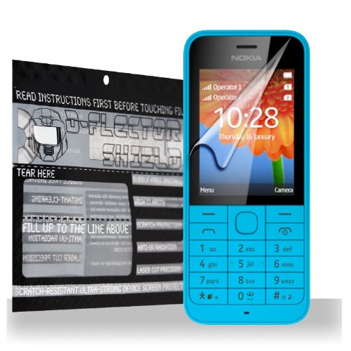 D-Flectorshield Nokia 220 Scratch Resistant Screen Protector - Free Replacement Program