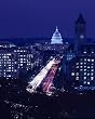 A View Down Washington's Pennsylvania Avenue at Dusk Photograph - Beautiful 16x20-inch Photographic Print by Carol M. Highsmith