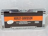Harley Davidson Metal Auto License Plate Tag Frame