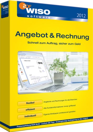 WISO Angebot und Rechnung 2012