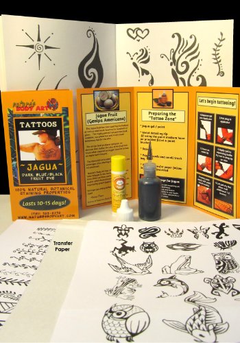 20ml Jagua Tattoo Kit with Reusable Applicator Bottle