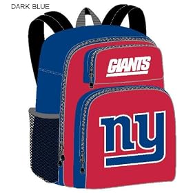 NFL Sports Back Pack - New York Giants School Backpack
